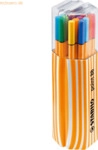 10 x Stabilo Fineliner point 88 Twin-Pack Box mit 20 Stiften