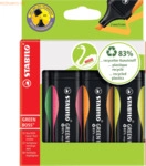 Stabilo Textmarker Green Boss Etui mit 4 Stiften