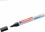 10 x Edding Glanzlack-Marker edding 750 schwarz