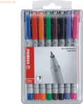 Stabilo Folienschreiber OHPen SF non-permanent VE=8 St&uuml;ck sortiert
