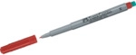 Faber Castell Folienschreiber nonpermanent M rot