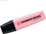 Stabilo Textmarker Boss Original Pastel rosiges Rouge