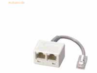 Metz Connect Adapter-ISDN WE8 - 2xWE8-R 0,1m