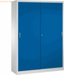 CP Werkzeugschrank 215900S10097 8 B&ouml;den 1950x1600x500mm lichtgrau/enzi