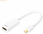 Assmann DIGITUS DisplayPort Adapterkabel, mini DP - HDMI 0,15m
