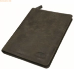 Pride & Soul Schreibmappe A4 mit Karo-Futter Leder braun