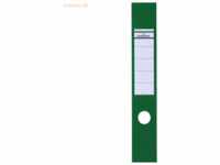 Durable Ordnerrückenschild Ordofix breit 60x390mm grün VE=10 Stück