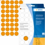 HERMA Vielzweck-Etiketten 19mm leuchtorange VE=960 St&uuml;ck