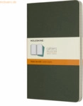 Moleskine Notizheft Cahier Large A5 liniert Kartoneinband VE=3 St&uuml;ck m