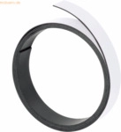 Franken Magnet-Markierungsband 10mmx100cm 1mm stark wei&szlig;