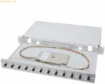 Assmann Splei&szlig;box, 1U, Equipped 6x SC duplex,M25 Schraube,OM3, Adapter