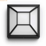 Signify Philips Drosera LED Wandleuchte 1x12W Schwarz