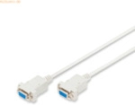 Assmann DIGITUS Zero-Modem Anschlusskabel, D-Sub9 Bu/Bu, 3.0m