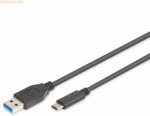 Assmann ASSMANN USB 3.0 Type-C Anschlusskabel, Type-C auf A, 1m