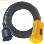 Brennenstuhl Schutzadapterleitung FI IP44 2m H07RN-F 3G1,5 schwarz