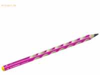 6 x Stabilo Bleistift Easygraph Minenbreite 3,15mm B Linkshänder pink