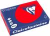4 x Clairefontaine Kopierpapier Trophee A4 160g/qm VE=250 Blatt korall