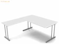 Kerkmann Schreibtisch start up BxT 160x180cm weiß