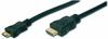 Assmann DIGITUS HDMI Anschlusskabel Typ C-A St/St 3.0m UltraHD schwarz