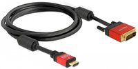 Delock Delock HDMI - DVI Kabel 1.8m Stecker / Stecker