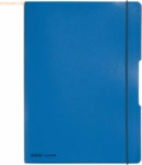 3 x Herlitz Notizheft my.book flex PP A4 2x40 Blatt liniert/kariert bl
