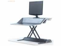 Fellowes Workstation Lotus Steh/Sitzarbeitsplatz schwarz