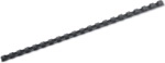 GBC Plastikbinder&uuml;cken 12mm 21 Ringe schwarz VE=100 St&uuml;ck