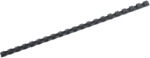 GBC Plastikbinder&uuml;cken 10mm 21 Ringe schwarz VE=100 St&uuml;ck