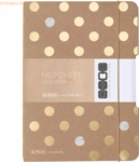Herlitz Notizheft flex PP A5 40 Blatt punktiert Pure Glam