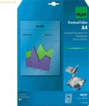 Sigel InkJet-Folie A4 100 Micron transparent VE=10 Blatt