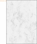 Sigel Designpapier Marmor A4 90g/qm VE=100 Blatt grau