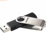 Hama USB-Stick FlashPen Rotate 00090891 8GB USB2.0 schwarz/silber