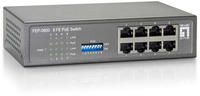 Digital data communication LevelOne FEP-0800 8 FE PoE Switch,90W