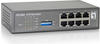 Digital data communication LevelOne 8-Port Fast Ethernet PoE Switch, 6