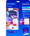 Avery Zweckform Visitenkarten Premium 85x54mm 240g/qm Inkjet gl&auml;nzend/