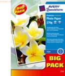 Avery Zweckform Inkjet-Fotopapier Premium A4 einseitig beschichtet hoc