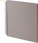 S.O.H.O. Fotoalbum Whire-O 60 Seiten 290x290mm taupe/schwarz