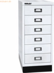 Bisley Schubladenschrank MultiDrawer 29er Serie Sockel A4 6 Schubladen