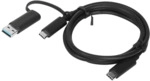 Lenovo Hybrid USB-C auf USB-A Kabel.