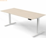 Kerkmann Steh-/ Sitztisch Modus elektr. h&ouml;henverstellbar C-Fu&szlig; 180x80x