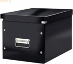 Leitz Archivbox Click &amp; Store Cube L Hartpappe schwarz