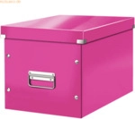 Leitz Archivbox Click &amp; Store Cube L Hartpappe pink