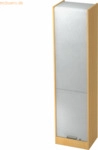 mcbuero.de Rollladenschrank Solid 5OH BxTxH 50x40x200,4cm Griff SG Buc