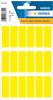Herma 3651-10, 10 x HERMA Vielzweck-Etiketten 12x34mm gelb VE=90 Stück