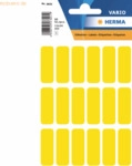 10 x HERMA Vielzweck-Etiketten 12x34mm gelb VE=90 St&uuml;ck