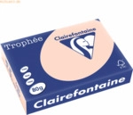 5 x Clairefontaine Kopierpapier Trophee A4 80g/qm VE=500 Blatt lachs