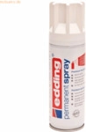Edding Acryl-Farblack Permanentspray verkehrswei&szlig; seidenmatt RAL9016