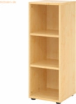 mcbuero.de Regal 3OH 40x40x110cm Ahorn