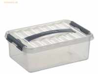 Sunware Aufbewahrungsbox mit Deckel 4 Liter 200x100x300mm transparent