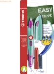 5 x Stabilo Schulf&uuml;ller Easybirdy A Rechth&auml;nder t&uuml;rkis/neonpink